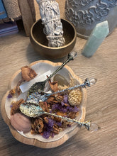 Load image into Gallery viewer, Crystal Herb Spoon
